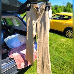 NWT Michael Kors Flare Khakis